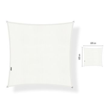 Sonnensegel quadratisch 6,00x6,00 Meter