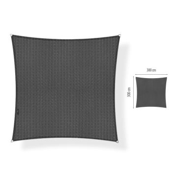 Sonnensegel quadratisch 3,00x3,00 Meter wasserdicht