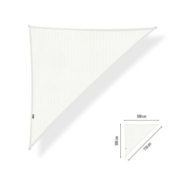Sonnensegel Dreieck 90° 5,00x5,00x7,10 Meter