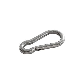 Karabiner aus Edelstahl A4 8x80mm