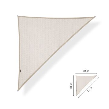 Sonnensegel Dreieck 90° 5,00x5,00x7,10 Meter wasserdicht
