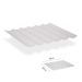 Faltsonnensegel inkl. Befestigungsset 2.90x3.00 - Lava White wasserdicht